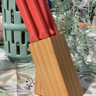 KITCHEN CLUB SET 6 COLTELLI CON CEPPO