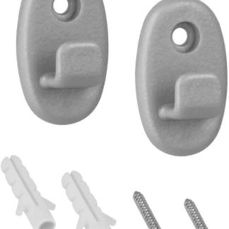 METALTEX SET 2 GANCI CESTELLO DOCCIA