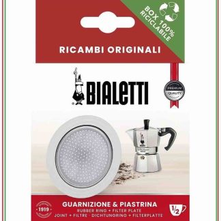 BIALETTI GUARNIZIONI E PIASTRINA CAFFETTIERA