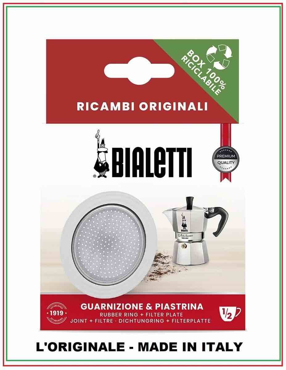 BIALETTI GUARNIZIONI E PIASTRINA CAFFETTIERA