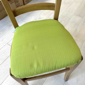 CUSCINO FORMA SEDIA C/CERNIERA VERDE