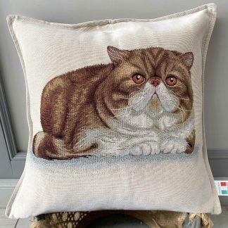 CUSCINO ARREDO GATTO EXOTIC
