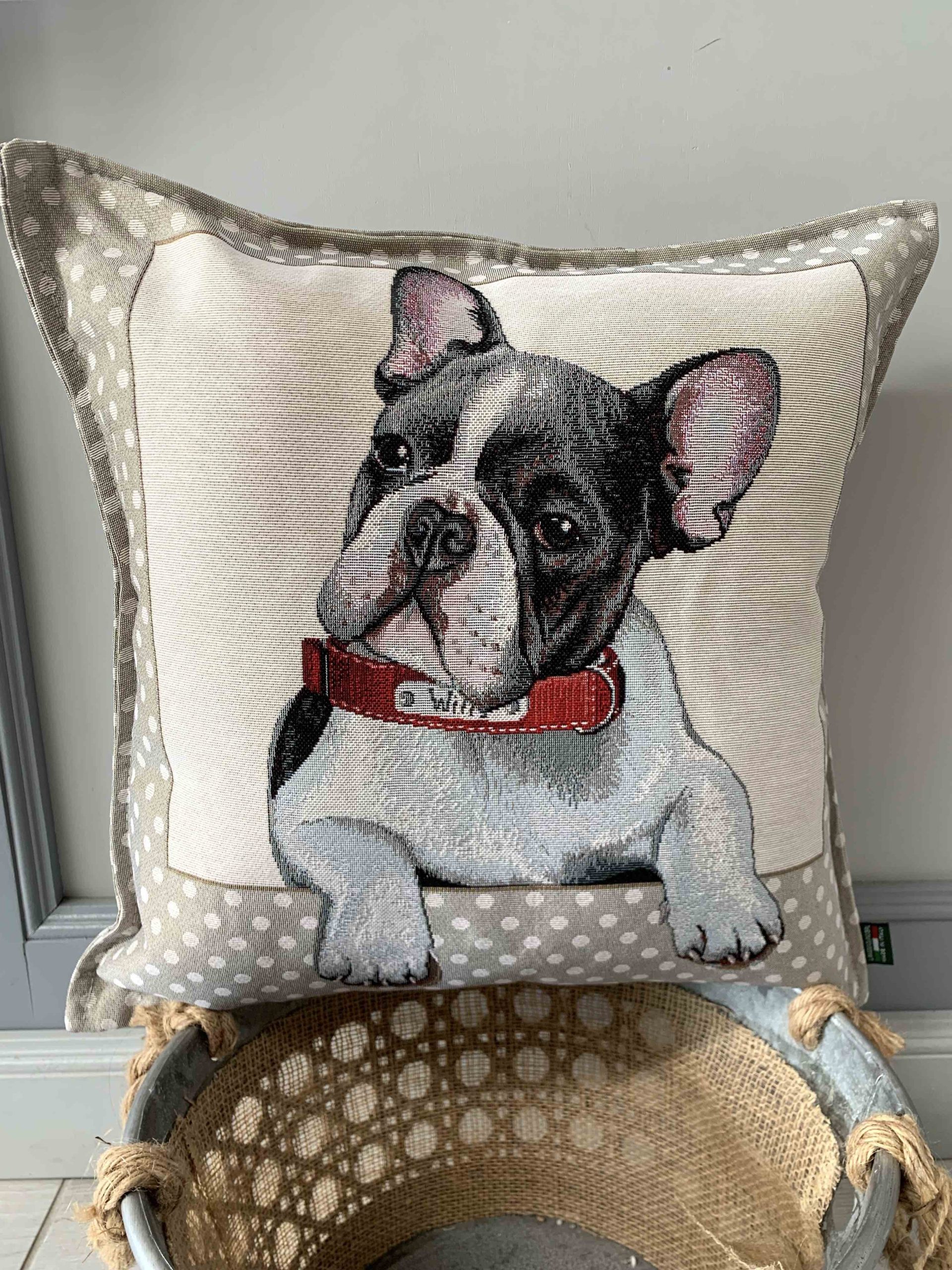 CUSCINO ARREDO BULLDOG WILLY