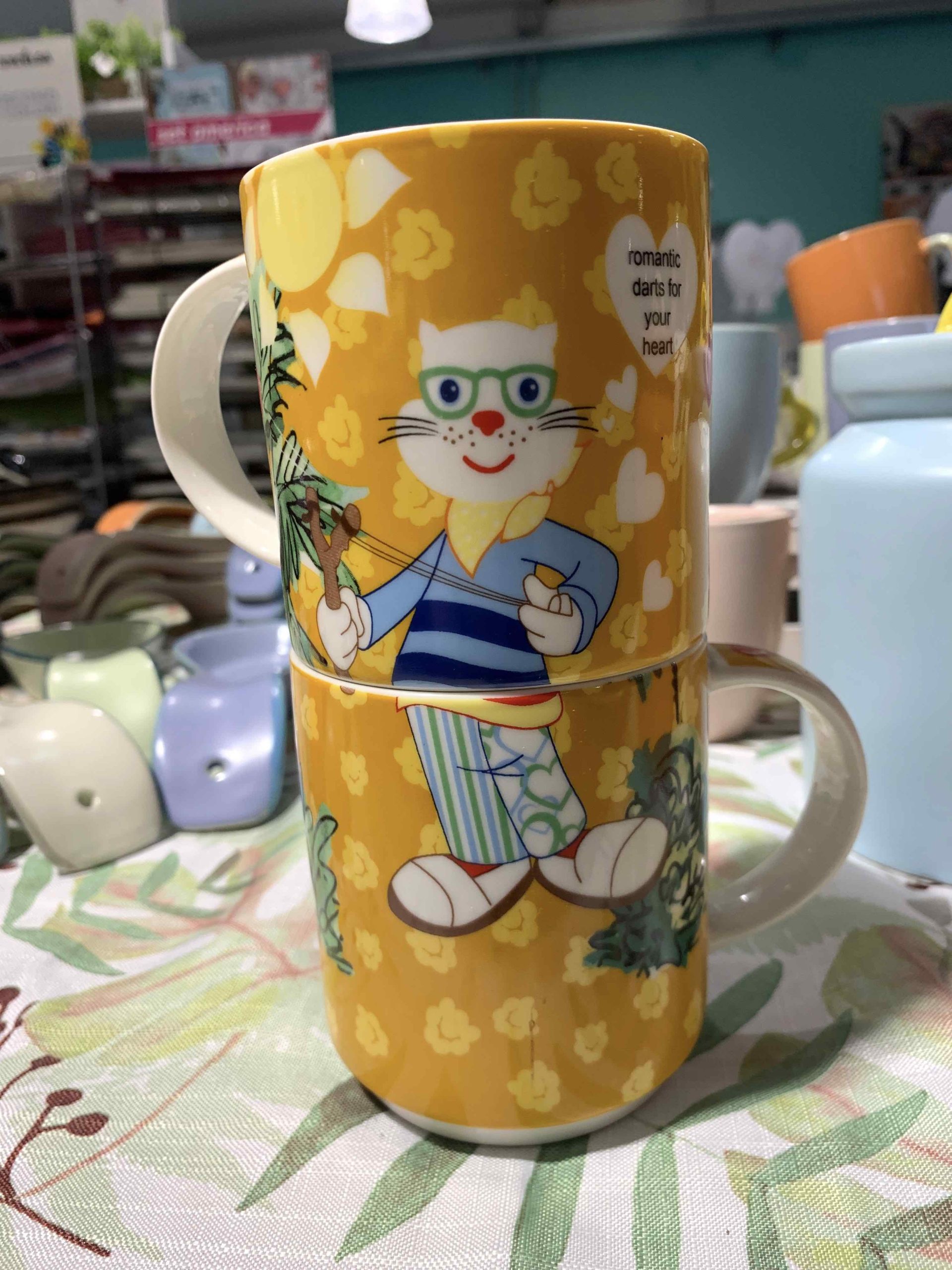 EXCELSA SET 2 TAZZE GATTO