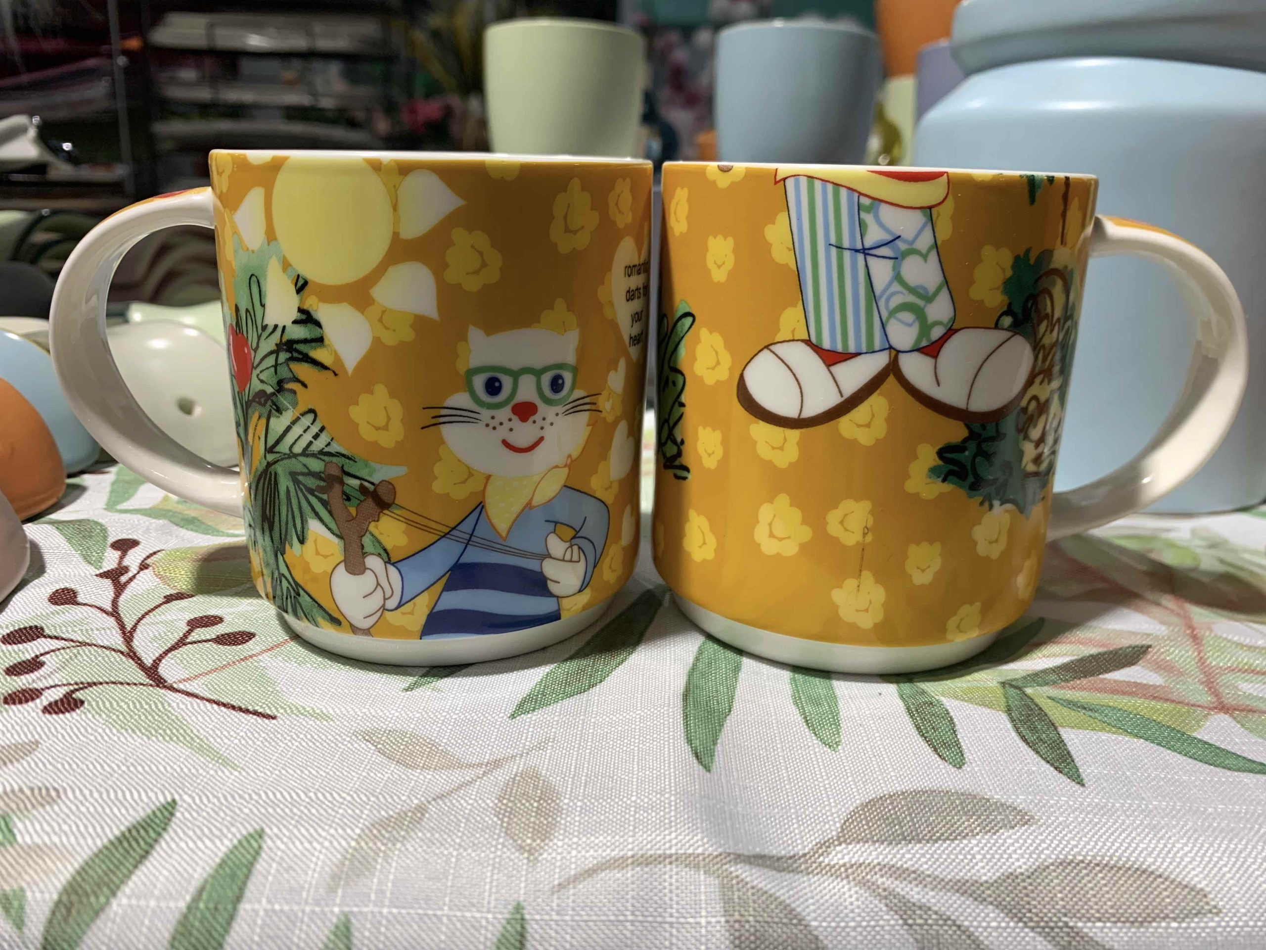 EXCELSA SET 2 TAZZE GATTO