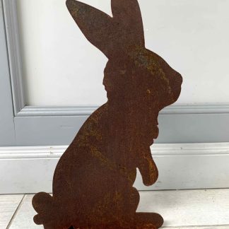 CORTEN CONIGLIO BACIO