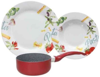 TOGNANA SERVIZIO TAVOLA 12PZ NEW PASTA + CASSERUOLA