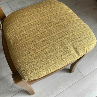 CUSCINO FORMA SEDIA SFODERABILE DALIAN SENAPE