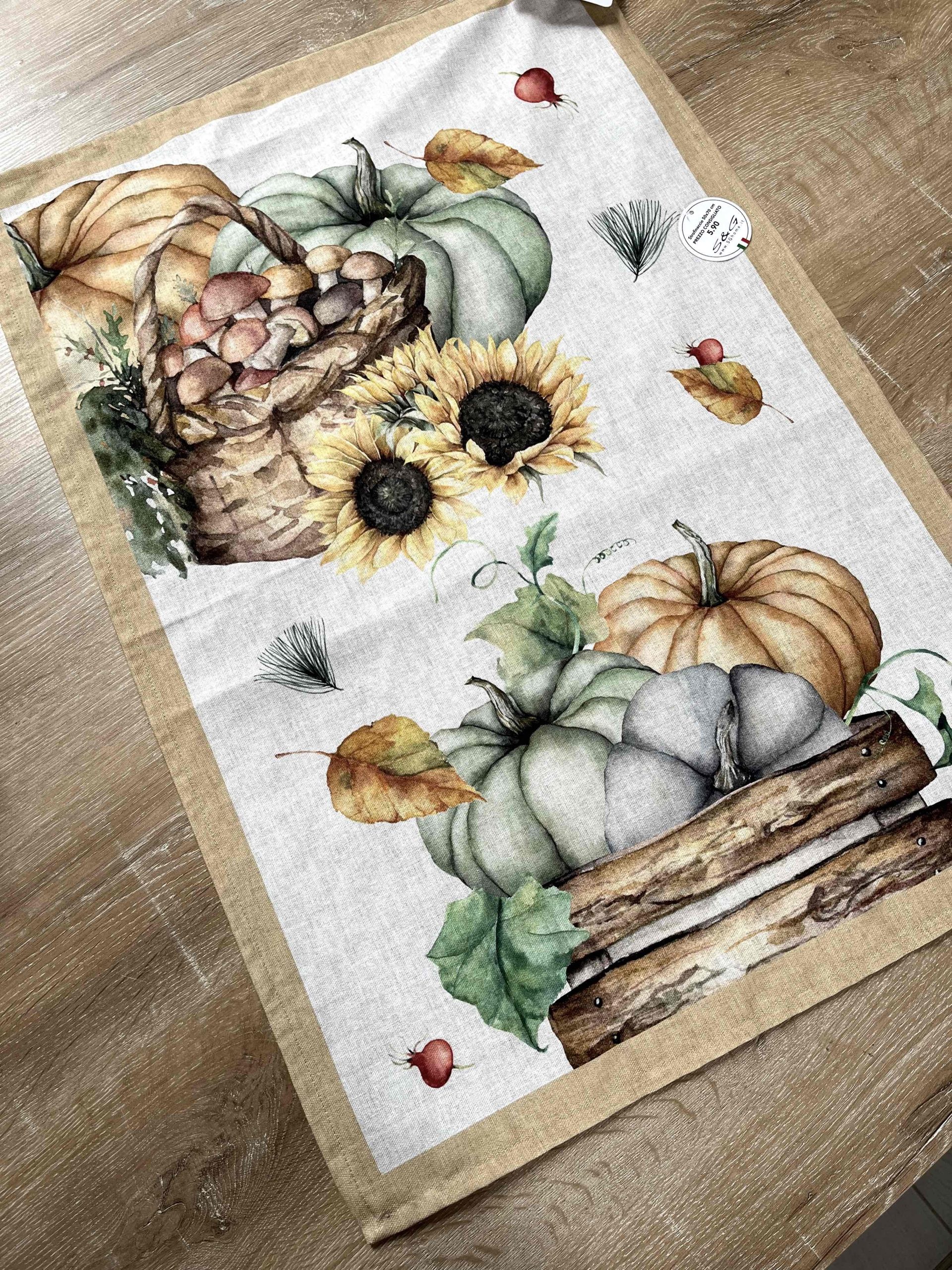 CANOVACCIO AUTUNNO ZUCCHE FUNGHI