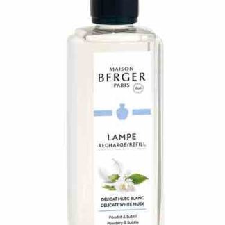 LAMPE BERGER DELICAT MUSC BLANC