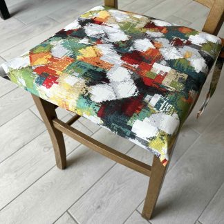 CUSCINO SEDIA SFODERABILE MACCHIA