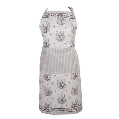 CLAYRE & EEF GREMBIULE CERVO GRIGIO