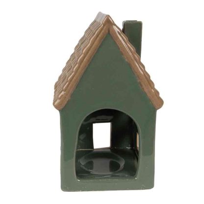 CLAYRE & EEF PORTACANDELA CASETTA VERDE