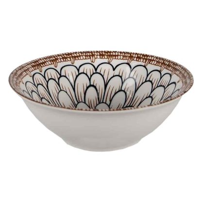 CLAYRE & EEF SCODELLA FIORE BIANCO E BEIGE