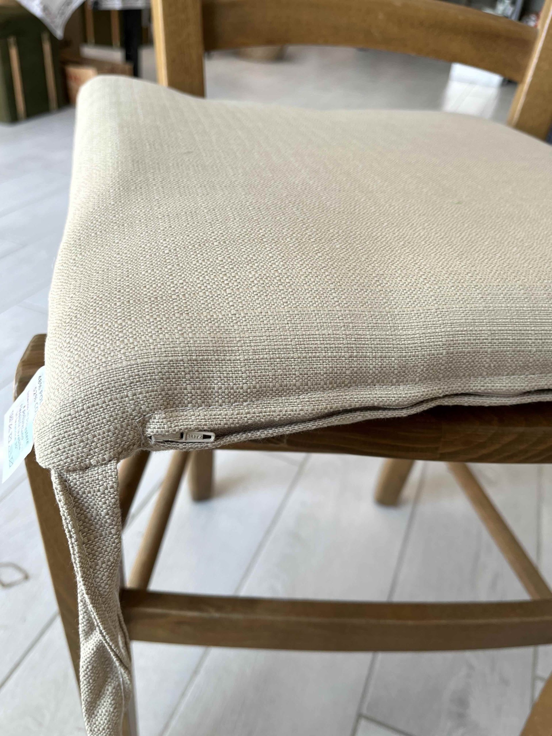 CUSCINO SEDIA SFODERABILE DALIAN BISCOTTO