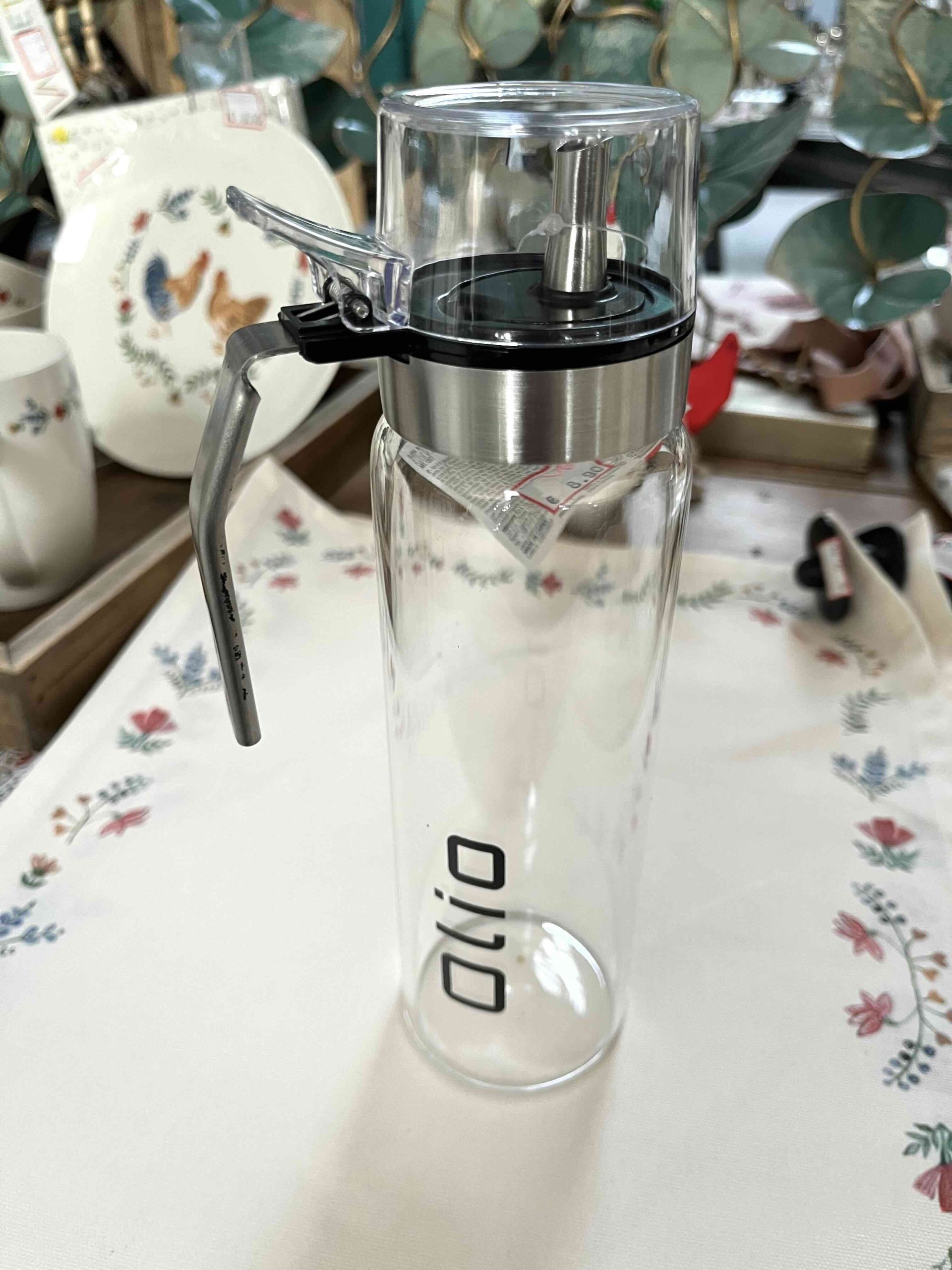 MERCURY OLIERA IN VETRO C/COPERCHIO