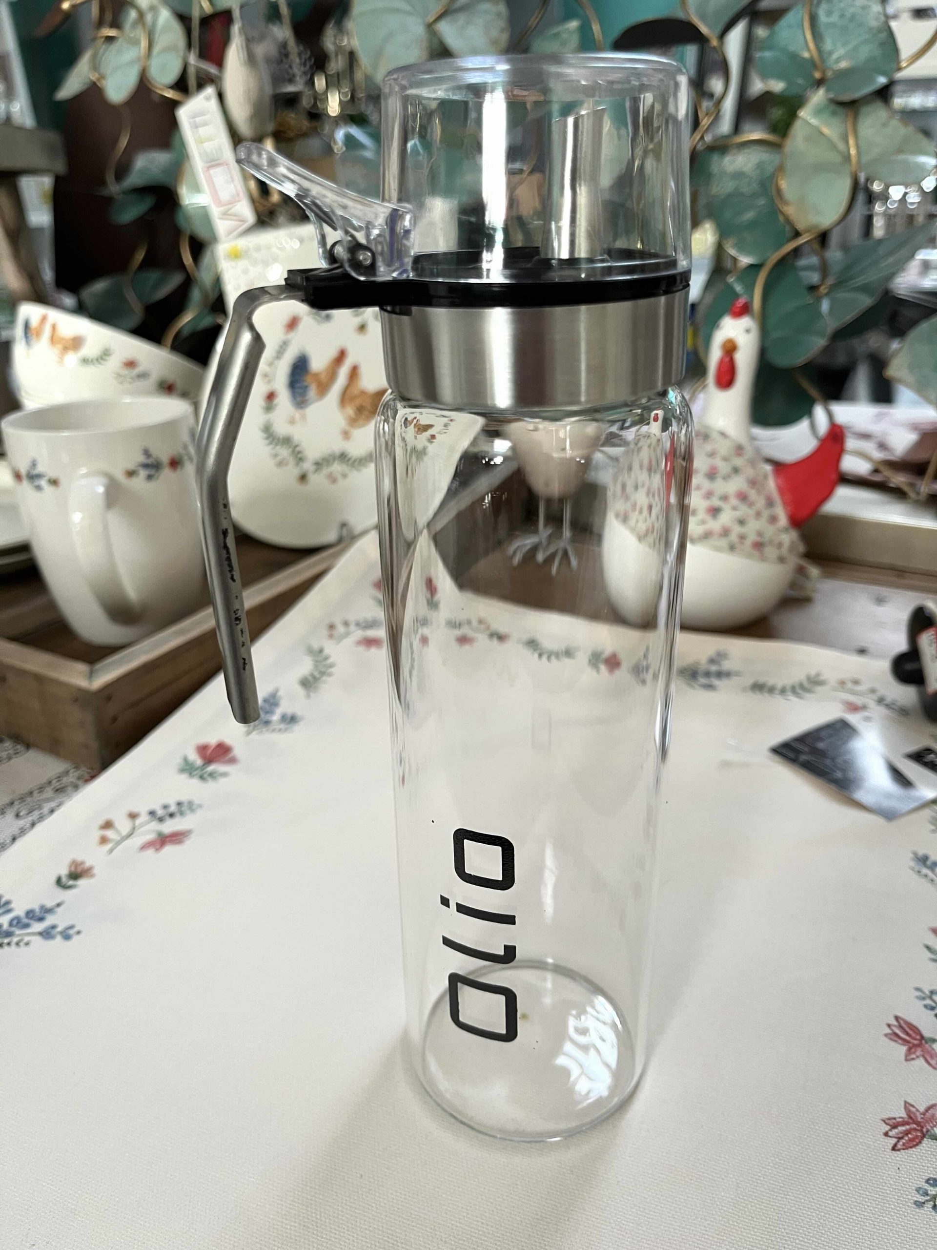 MERCURY OLIERA IN VETRO C/COPERCHIO