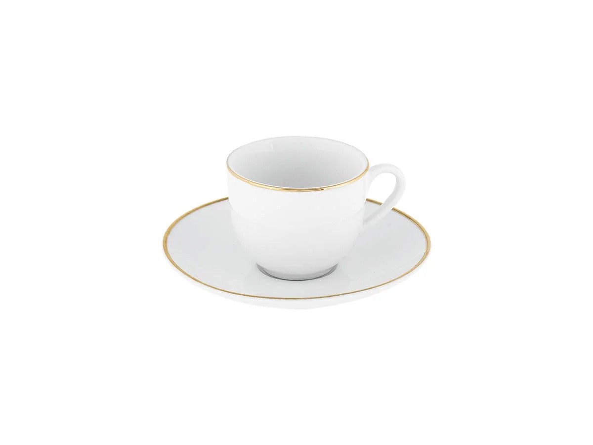 VILLA ALTACHIARA SET 6 TAZZINE CAFFE' GOLD CHIC