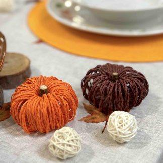 SET 2 ZUCCHE CARTA SFERE