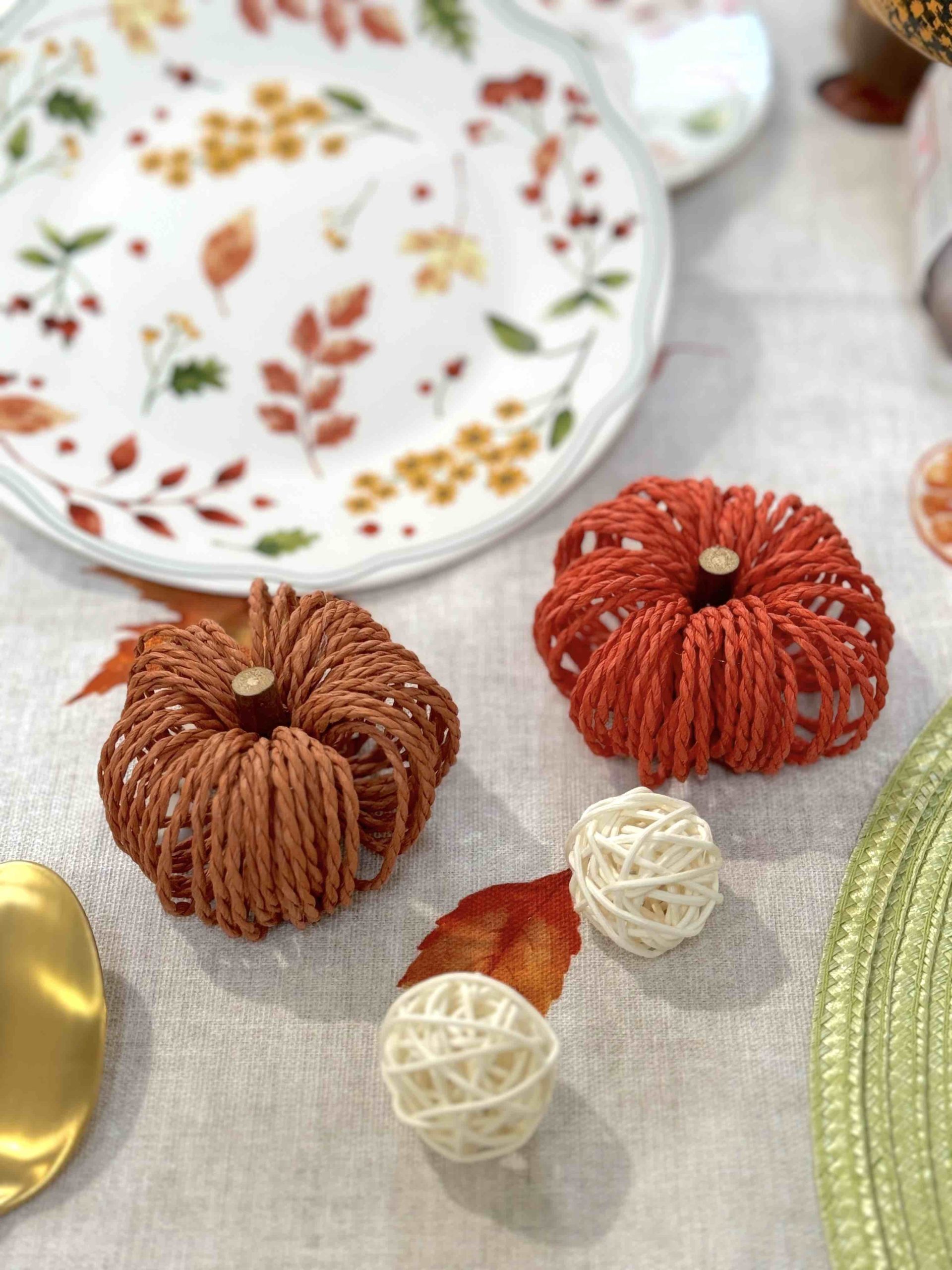 SET 2 ZUCCHE CARTA SFERE