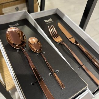MEPRA SET 24 POSATE BRONZO LUCIDO