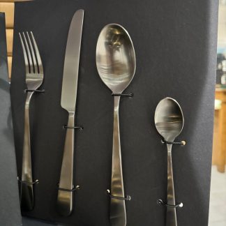 MEPRA SET 24 POSATE STOCK NERO