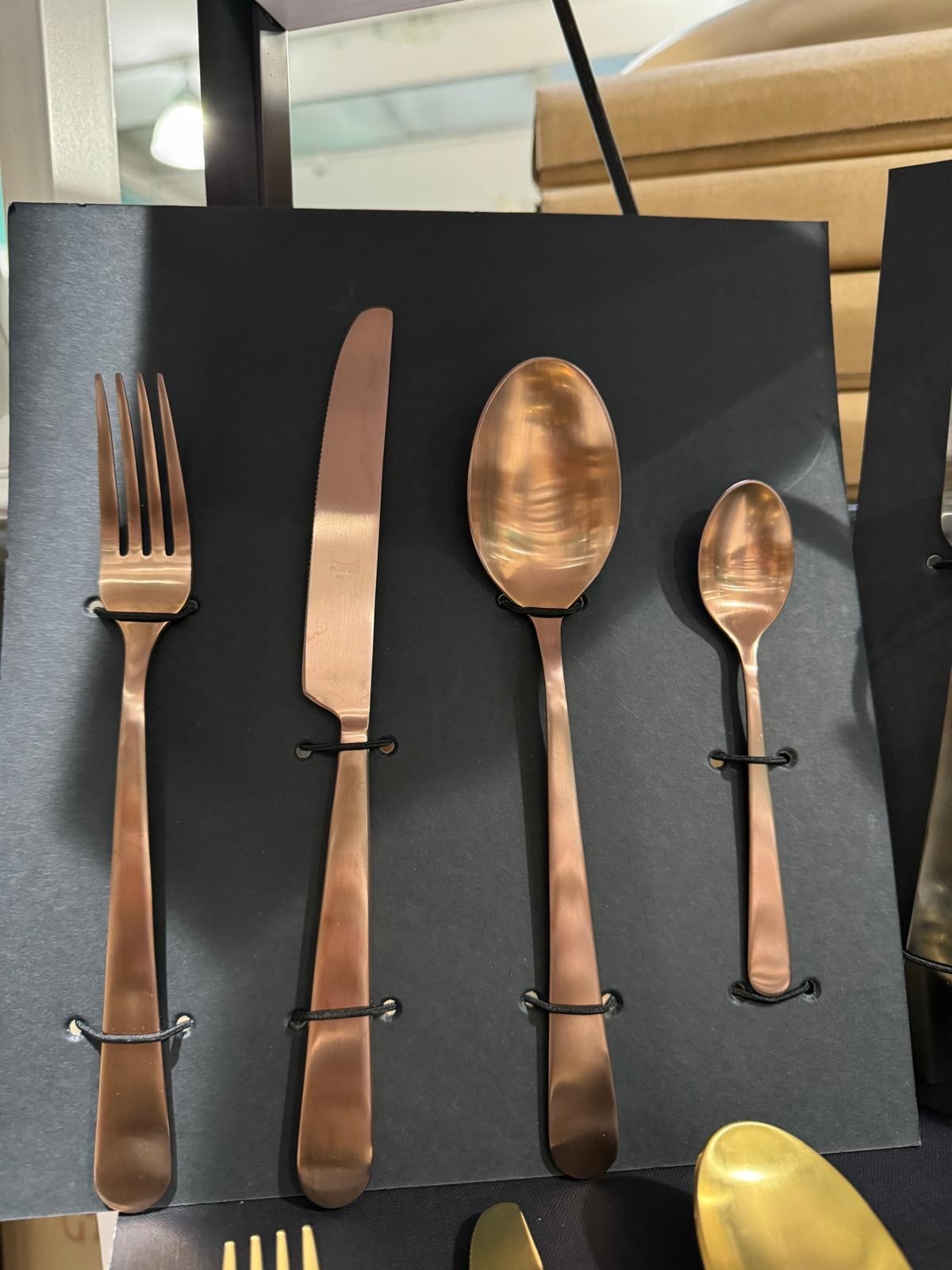 MEPRA SET 24 POSATE STOCK BRONZO