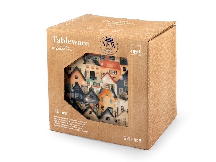 SERVIZIO TAVOLA 4 POSTI VILLAGE