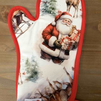 GUANTO FORNO SANTA CLAUS