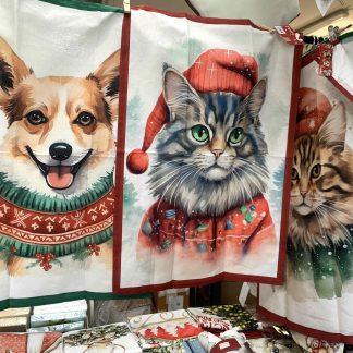 CANOVACCIO CUCCIOLI AMICI DI NATALE