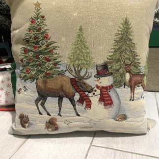 CUSCINO ARREDO ABETE PUPAZZO