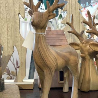 STATUETTA CERAMICA CERVO