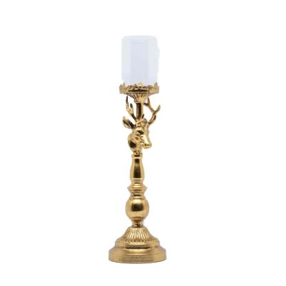 VILLA ALTACHIARA CANDELABRO CERVO ORO