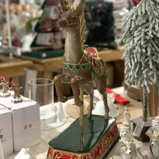 CLAYRE & EEF DECORAZIONE GIOSTRA CERVO