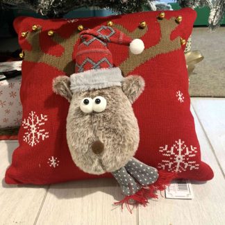 CUSCINO ARREDO RENNA RILIEVO