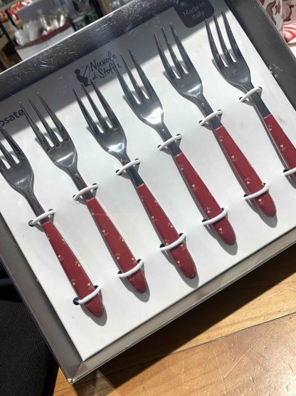 NUVOLE DI STOFFA SET 6 FOCHETTINE DOLCE