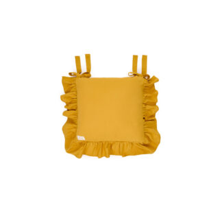 CUSCINO SEDIA CON BALZA NUVOLE DI STOFFA