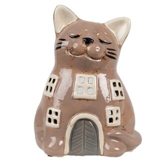 CLAYRE & EEF PORTACANDELA GATTO