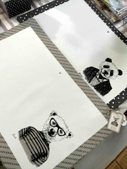 NUVOLE DI STOFFA TOVAGLIETTA AMERICANA MY FRIEND'S PANDA ORSO