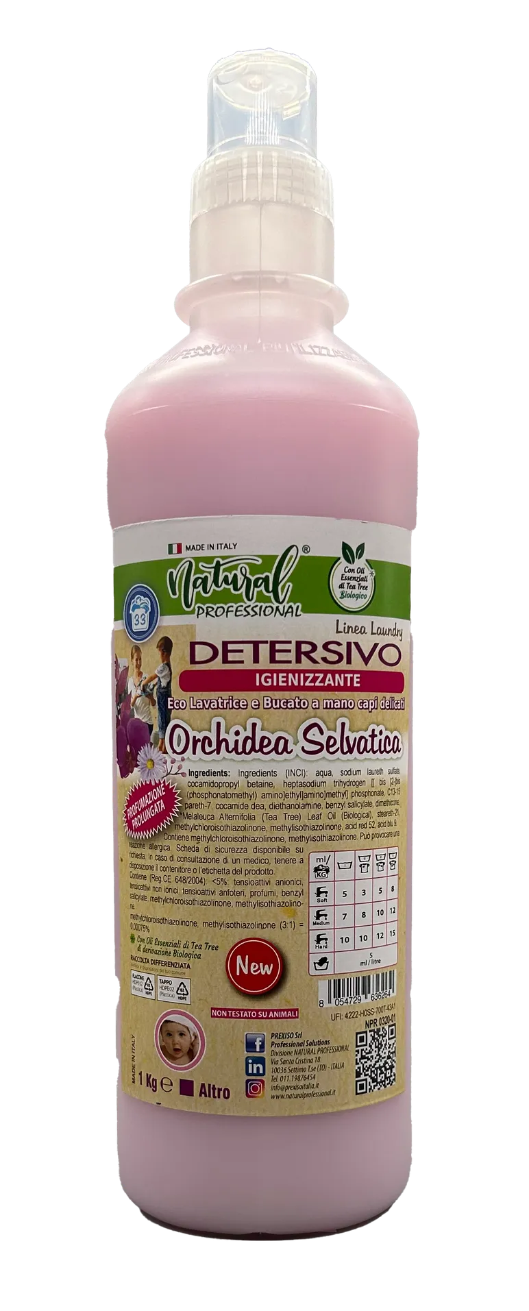 NATURAL PROFESSIONAL LAVATRICE ORCHIDEA SELVATICA