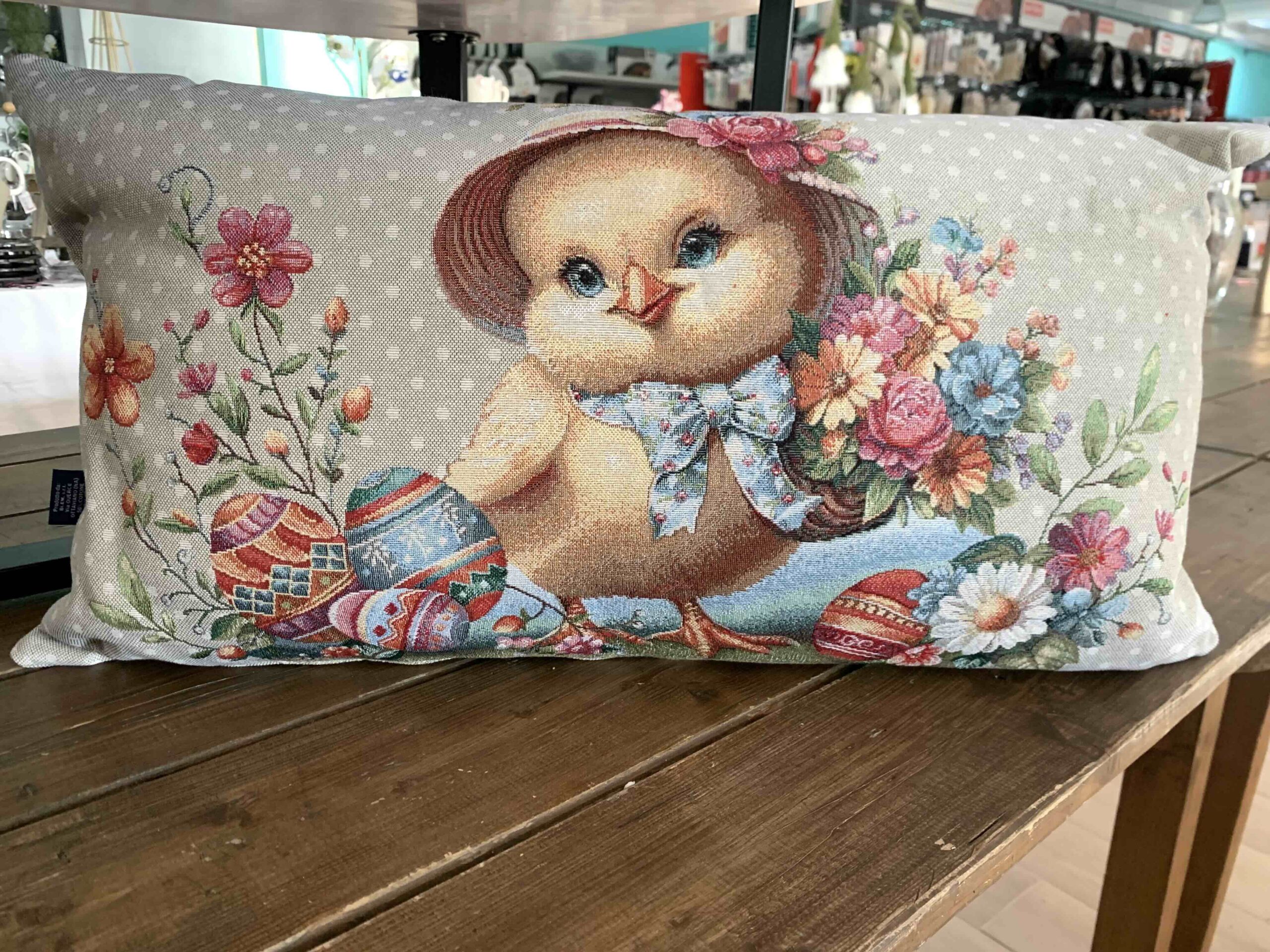 VINGI CUSCINO ARREDO RETTANGOLARE PULCINO