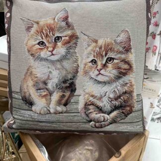 CUSCINO ARREDO GATTINI ROSSI