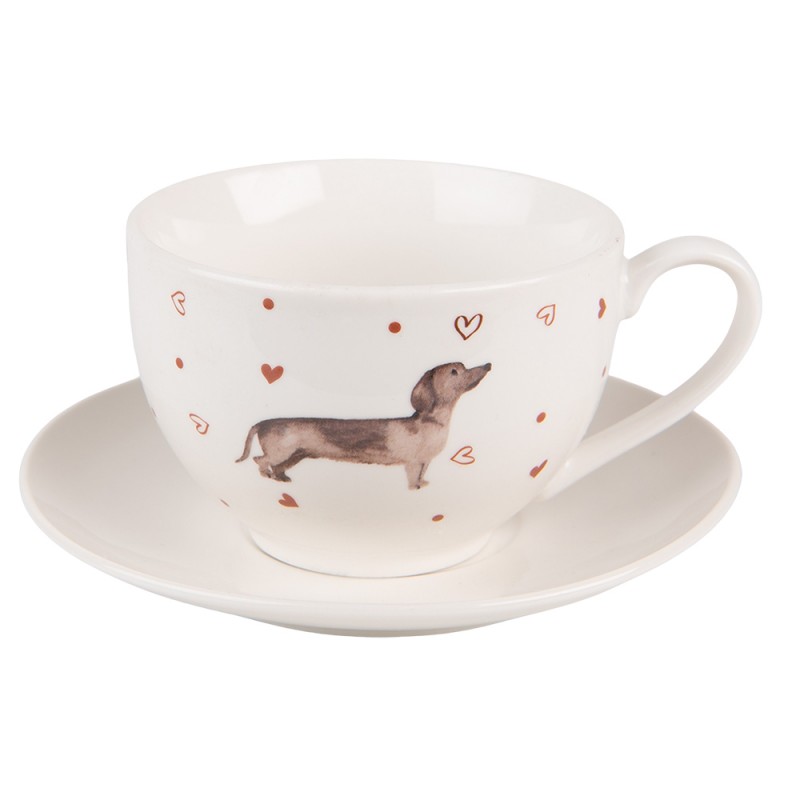 CLAYRE & EEF TAZZA C/PIATTINO BASSOTTO
