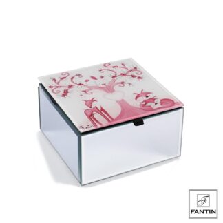 COFANETTO VOLPI E CERBIATTI ROSA