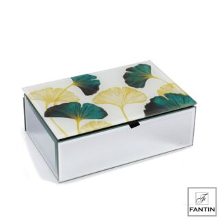 FANTIN ARGENTI COFANETTO FOGLIE GINKO