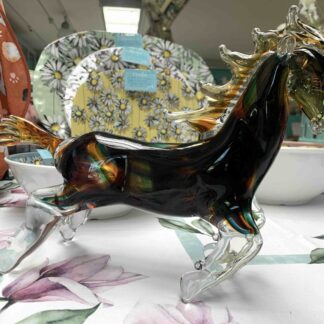 DECORAZIONE VETRO CAVALLO