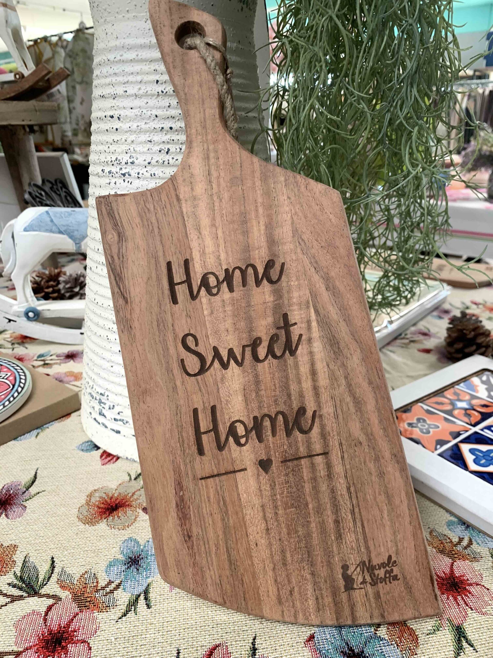 NUVOLE DI STOFFA TAGLIERE HOME SWEET HOME