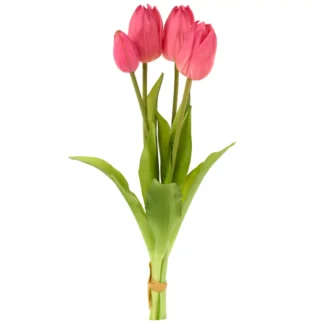 NUVOLE DI STOFFA MAZZO TULIPANI FUCSIA