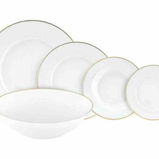 SERVIZIO TAVOLA 38 PZ VILLA ALTACHIARA GOLD CHIC