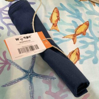 WOSDE TOVAGLIOLO COTONE BLU NAVY